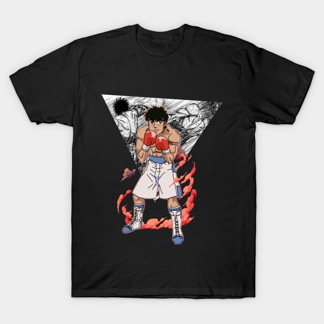 hajime no ippo T-Shirt by Sparkledoom